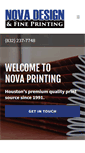 Mobile Screenshot of novacardusa.com